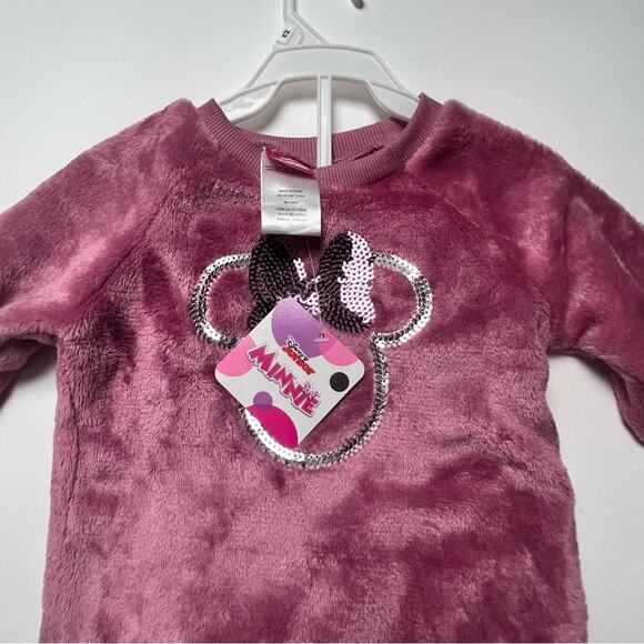 Disney Junior Baby Girl Minnie Mouse Girl’s Matching Sweater and Leggings Sz 24M - Picture 3 of 11